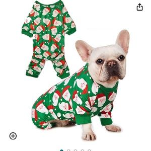 Dog Santa pajamas size 2xl Amazon